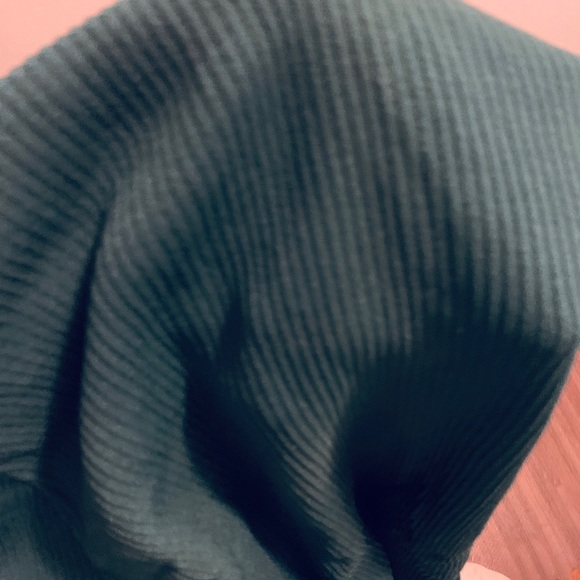 Ban-Lon vintage/history-fabric-Phillips 66, unisex, M, green turtleneck sweater. - Picture 9 of 10